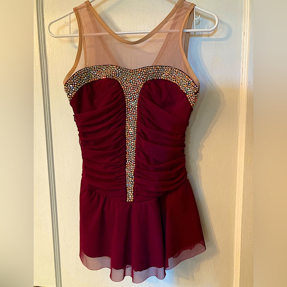 Del Arbour Figure Skating Dress